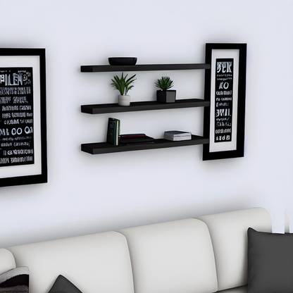 FUTURE GENERATION A GROUP Wodden wall shelf for livingroom MDF (Medium Density Fiber) Wall Shelf