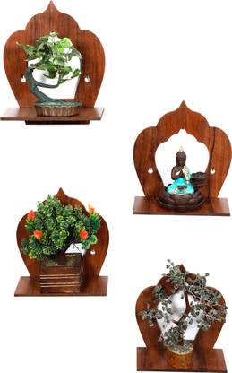 King Decore MODREN DESIGN WALL SELF UNIQE WALL ART WALL DECOR DISPLAY UNIT MDF (मीडियम डेंसिटी फाइबर) वॉल शेल्फ