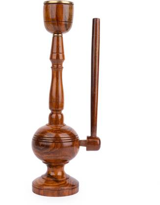 Alluringwood tv setup box stand Wooden Wall Shelf