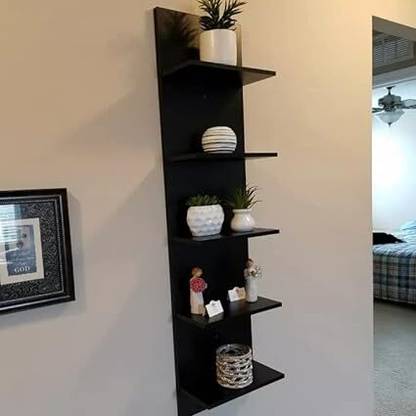 DEION showcase for home decoration items,wall shelve home decor for living room MDF (Medium Density Fiber) Wall Shelf