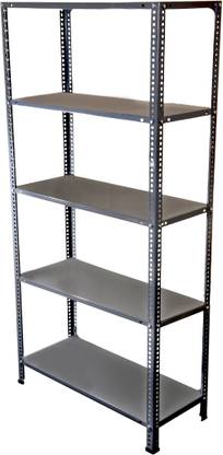 Kaisar SLOTTED ANGLE RACK 60X36X12 5PC SHELD Iron Wall Shelf