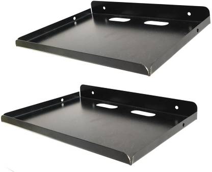 EXORA Set top Box Stand | Dish Tv Stand |Wall Mount Metal Set Top Box Stand Iron Wall Shelf