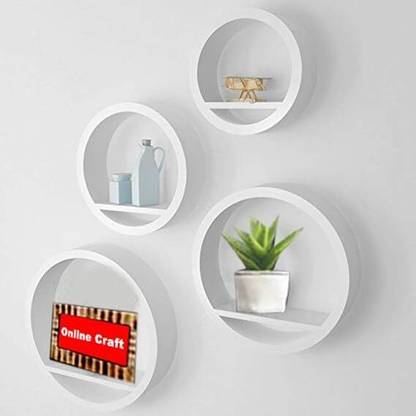 OnlineCraft ch2833 wooden wall shelf Wooden Wall Shelf