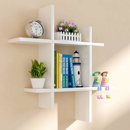 QUALITYBEST Wooden Wall Shelf