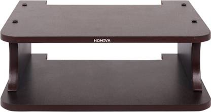 Homiva Wooden Set Top Box Stand, Wifi Router Wooden Wall Shelf
