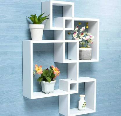 Tarzen Wooden Wall Shelf