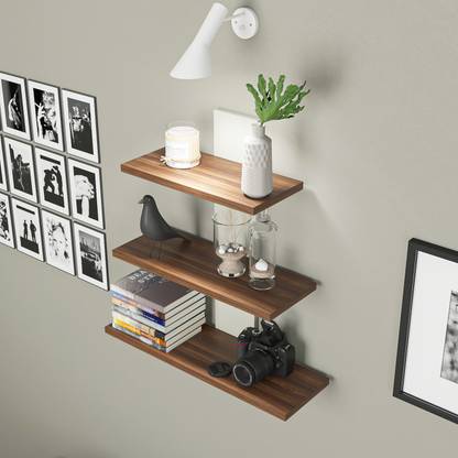 HOMEEASY Wall Decor Wall Shelves for Home Decor Items, Living Room and Bedroom Wooden Wall Shelf