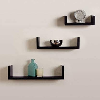 ayza communication U RACK SHELVES-01 MDF (Medium Density Fiber) Wall Shelf