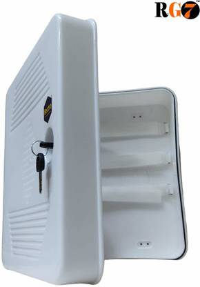 RG7 2UDVR/Network Cabinet Box/Rack for CCTV DVR/NVR/POE Switch and CCTV Plastic Wall Shelf
