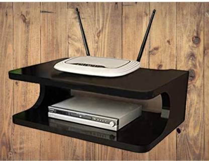 AmazingShopee wifi router set top box stand MDF (Medium Density Fiber) Wall Shelf