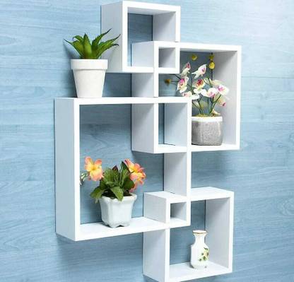 Tarzen Wooden Wall Shelf