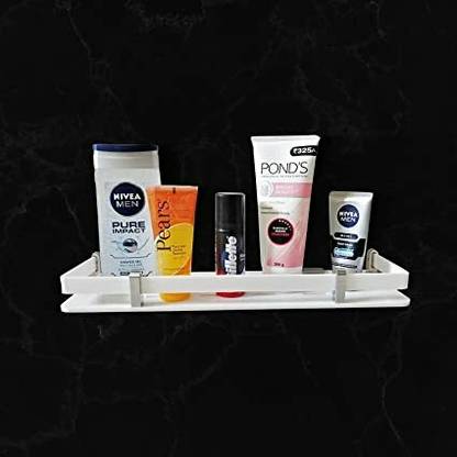 Spacekeeper Multi-Purpose Acrylic Wall Mount Shelf Acrylic Wall Shelf
