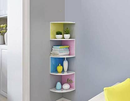 SAW SAQIB ALI WOODEN HANDICRAFTS SAWZIG25 MDF (Medium Density Fiber) Wall Shelf