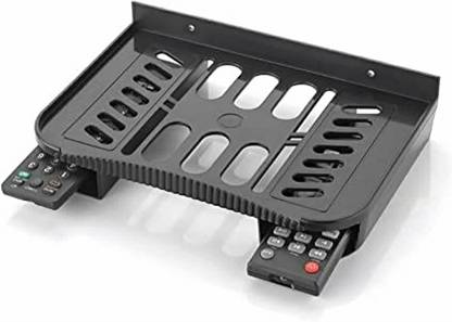 SUPERJOY Mulitpourpose stand for Led tv Reciever wifi With Remote pocket Plastic Wall Shelf