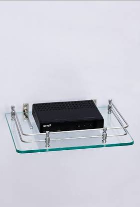 Mura GLASS WALL MOUNT 002 Glass Wall Shelf