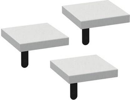 Flux Wooden Small Wall Mounted Plant Stand Floating Shelves for Wall Particle Board Wall Shelf