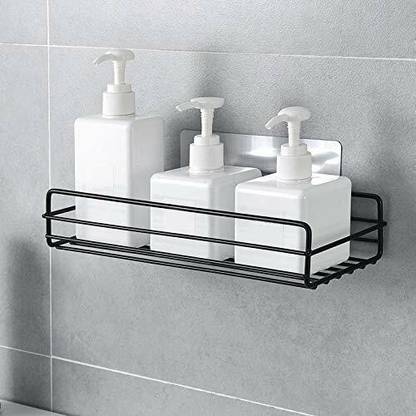 VYATIRANG Bathroom Storage Hanging Shower Caddy Soap Shampoo Holder Steel Wall Shelf