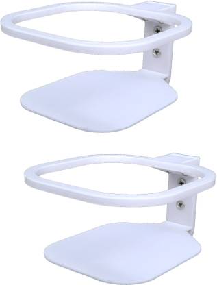 makerV Wall Mount Bracket / Stand compatible with TP-Link Deco M4/E4 router: Pack of 2: Plastic Wall Shelf