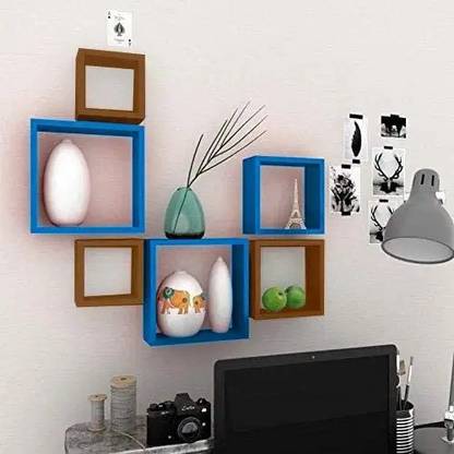 FIANAAF ENTERPRISE MDF (Medium Density Fiber) Wall Shelf