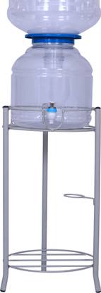 D&V ENGINEERING Metal Water Dispenser Stand For Home & Kitchen, Office, School, Hospitals - Grey Iron Wall Shelf