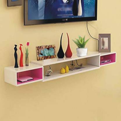 INDIAN DECOR SZY Decorative Setup Box Wall Shelves MDF (Medium Density Fiber) Wall Shelf