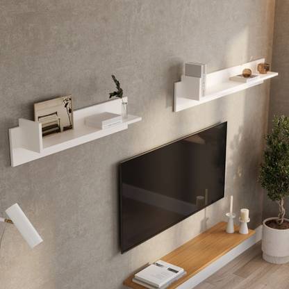 Wakefit FINI Wooden Wall Shelf
