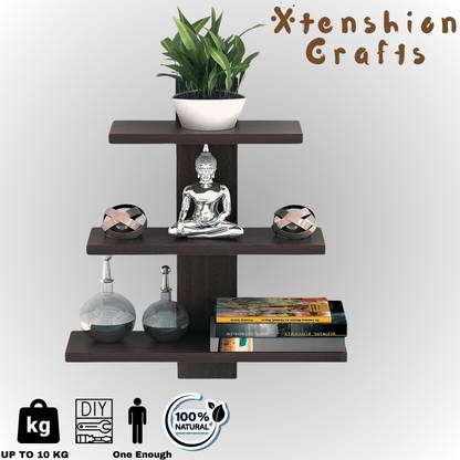 Xtenshion Crafts Xtenshion Crafts Wooden Wall Shelves Wooden Wall Shelf