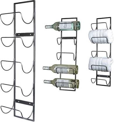 Indian Decor 43110 Modern Wall-Mounted Iron Wall Shelf