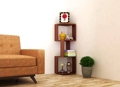 ANIKAA Amelia Engineered Wood Open Book Shelf