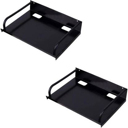 Taido Set Top Box metal Stand Wi-Fi Stand and Wall Shelf Made of Metal Dust Proof Iron Wall Shelf