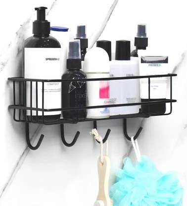 JK Trend Layer Multipurpose Bathroom Rack Shelf Shelve Stand Holder Steel Wall Shelf 3 Stainless Steel Wall Shelf