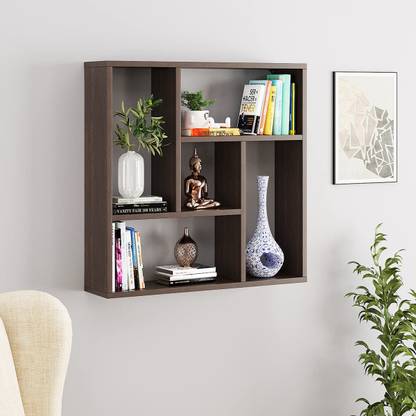 stardecor Wall Decor Shelf, Display Rack MDF (Medium Density Fiber) Wall Shelf
