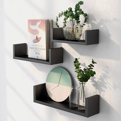 casaandsaca u rack shelv Wooden Wall Shelf