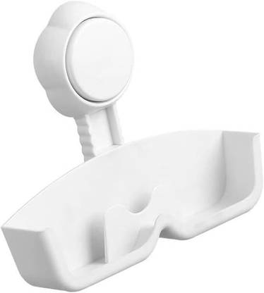 SHIVANICORP Stickable Wall Spectacle Rack | Suction Cup Glasses Storage Tray Plastic Wall Shelf
