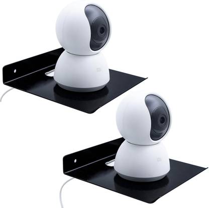 MOTIQO Metal Wall Mounted Floating Shelf, Shelves, Holder Wi-fi Camera Steel Wall Shelf
