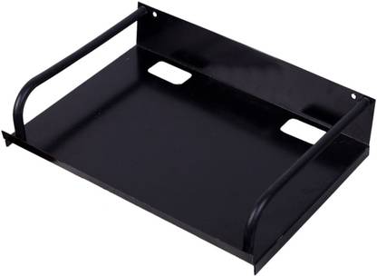 Bikauaa Setup Box Stand/DVR Stand/DTH Stand/DVD Player Stand / Wi-Fi Router Stand Iron Wall Shelf