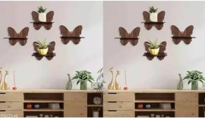 Sage Wooden Wall Shelf