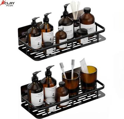 clayplus Carbon shelve Iron Wall Shelf
