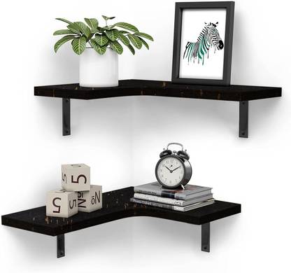 Torche Wooden Wall Shelf
