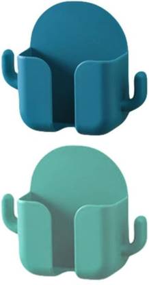 FreshDcart Wall Mount Phone Holder Plastic Wall Shelf