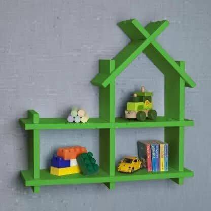 CHAND INTERPRISE Floating Wall Hanging Shelf Wooden Wall Shelf