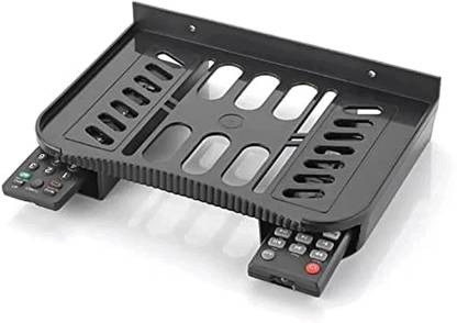 HAPY HAVEN Set Top Box Stand/Rack Shelf/Router Stand/Wall Mount Setup Box Stand Plastic Wall Shelf