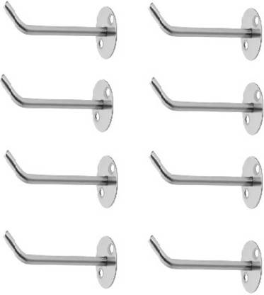 Anee-Kee Display Hook For Mobile Shop Product Hanging Wall Mount Hook small size 4 inch Stainless Steel Wall Shelf