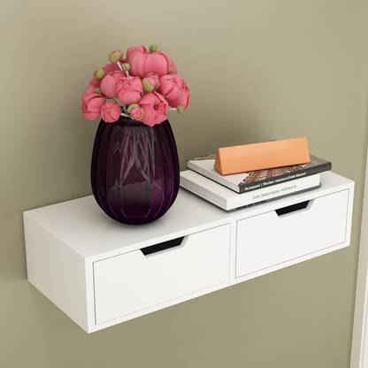 Hridya Handicrafts Drawer Wall Shelves MDF (Medium Density Fiber) Wall Shelf