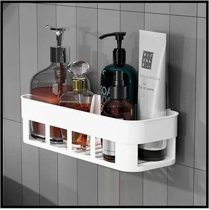 SJK Self Adhesive Multi-Purpose Wall Hanging Humanoid floating Shelf 1.2264 Plastic Wall Shelf