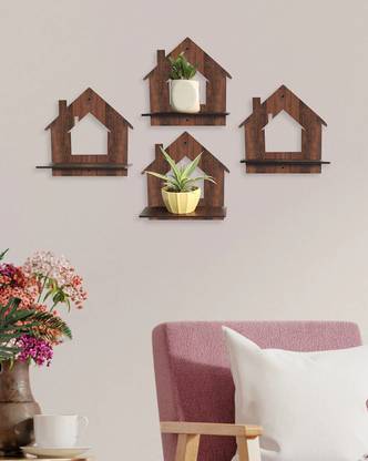 JrWall ART Home Wall Selves MDF (Medium Density Fiber) Wall Shelf