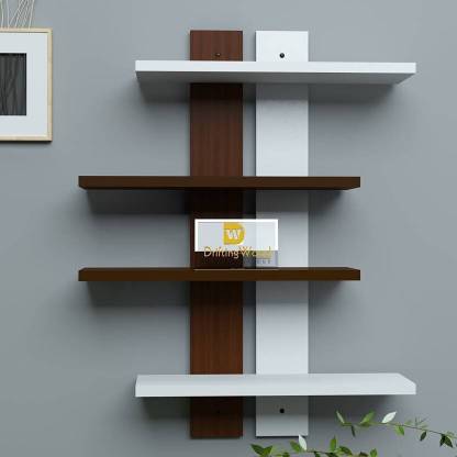 KHUSUBHDECOR Wooden Wall Shelf