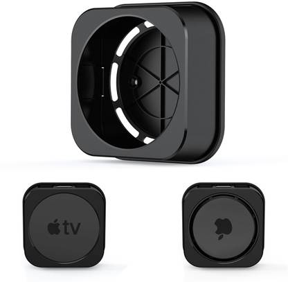 HASTHIP Wall Mount Rack for Apple TV Wall Holder for Apple TV Punch Free Wall Ceiling TV Mount