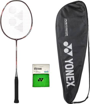 YONEX Astrox Attack 9 With Wrist Band Red Strung Badminton Racquet