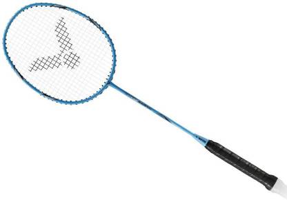 VICTOR Auraspeed ARS-3100 G5 Strung Racket for Professional, Blue Strung Badminton Racquet